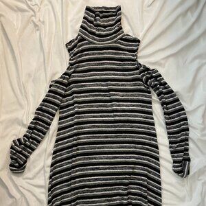 Turtle Neck Sweater Dress